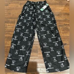 NWT - Youth NBA Brooklyn Nets Pajama PJ Pants